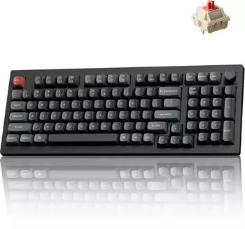 Keychron V5 Ultra (Silk POM Red) (US)