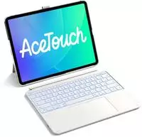 Inateck Keyboard Ace Touch iPad 13" Compatible QWERTZ wei&szlig; - Tastatur