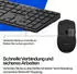HP Dual-Mode-Maus und -Tastatur für mehrere Geräte 490C (DE)