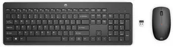 HP 230 Kabelloses Tastatur- & Maus-Set, schwarz (18H24AA#ABU)