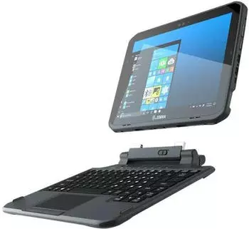 Zebra 2-in-1 Tastatur mit Touchpad, QWERTY US, für ET80/ET85, schwarz (KYB-ET8X-2IN1-US1-01)