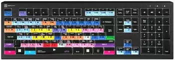 LogicKeyboard Avid Media Composer Astra 2 Pro Tastatur DE PC (LKB-MCOMP-A2PC-DE)