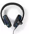 Nedis 5-in-1 Gaming-Set AZERTY, Tastatur, Maus, Headset, Mauspad (GCK51110BKFR)