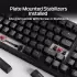 HyperX Origins 2 1800 Gaming-Tastatur, USB, schwarz (B4QS4AA#ABA)