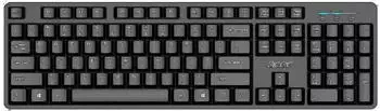 Acer USB Kabelgebundene Tastatur QWERTY US International, schwarz (GP.KBD11.04F)
