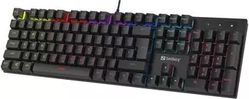 Sandberg Mechanische Gaming-Tastatur Nordisches Layout, USB (640-29)