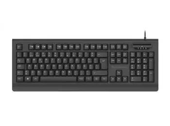Conceptronic KAYNE USB-Tastatur mit Smart-ID-Kartenleser, portugiesisches Layout (KAYNE01PT)