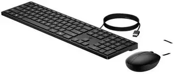 HP Desktop 320MK kabelgebundenes Tastatur- und Maus-Set (9SR36UT#AB9)