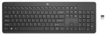 HP 230 Wireless Tastatur schwarz Nordic ISO (3L1E7AA#UUW)
