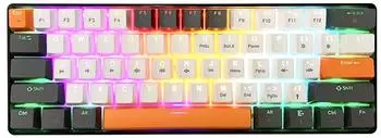 Media-Tech Zone 61 mechanische Gaming-Tastatur USB-C QWERTY beleuchtet (MT1258)