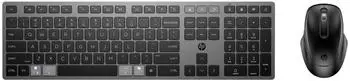 HP 720 kabelloses Tastatur- & Maus-Set, wiederaufladbar, QWERTY (9T5A9AA#ABB)