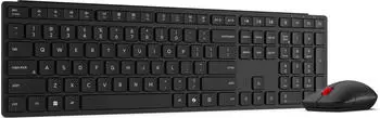 Lenovo Pro Combo 6000 kabelloses Tastatur- & Maus-Set, US-Layout, schwarz (4X31S04848)