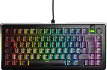 Glorious Gaming GMMK 3 Pro mechanische Gaming-Tastatur 75% TKL, Nordic ISO, schwarz (GLO-KB-GMMK3-PRO-75-PB-FOX-W-BLK-ND)