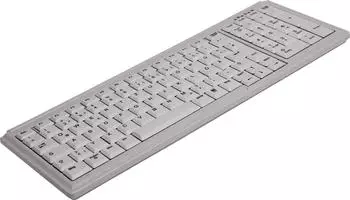 Contour AK-7000 Industrie-Tastatur PS/2 kompakt, weiß (AK-7000-P-W/US)