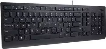Lenovo Essential Kabelgebundene Tastatur, USB, Tschechisch/Slowakisch, schwarz (4Y41C68691)