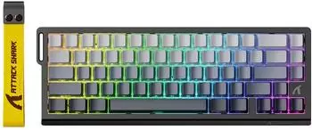 ATTACK SHARK X68 HE Gaming-Tastatur 60% RGB, 8000Hz, Magnetic Switch (X68 HE)