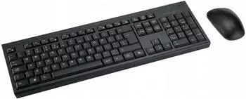 Kensington KM100 EQ Combo kabelgebundene Tastatur und Maus, AZERTY, schwarz (K75452FR)