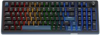 Ducky OK-M 98% kabellose mechanische Gaming-Tastatur, RGB, Hot-Swap, Bluetooth/2,4GHz