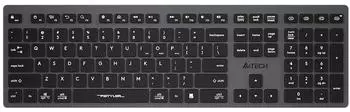 A4Tech FBX50C kabellose Tastatur Bluetooth+2.4G, schwarz/grau (FBX50C)