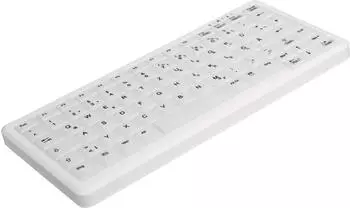 Active Key MedicalKey AK-C4110 Tastatur, USB, QWERTY US-Englisch, versiegelt, wei&szlig; (AK-C4110F-U1-W/US)