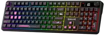 Redragon K526 Pro kabellose RGB-Membran-Gaming-Tastatur, 104 Tasten (K526 PRO)