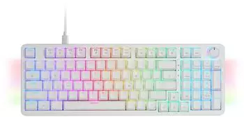 Mars Gaming MKPRO Mechanische Gaming-Tastatur RGB, Hot-Swap Silent Switches (MKPRO)