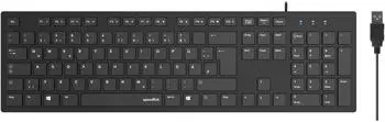Speedlink NIALA USB-Tastatur kabelgebunden, QWERTZ, schwarz (SL-640008-BK)