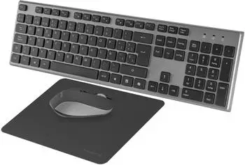 Tacens Zenith 3-in-1 Wireless Combo, Tastatur, Maus 3200DPI, Mauspad (6ZENITHES)