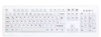 Active Key MedicalKey AK-C8100 Tastatur USB QWERTZ wei&szlig; (AK-C8100F-U1-W/CH)