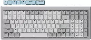 Ducky Cushion 98 Silver (Shush Red Switch) (US)