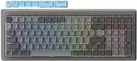 Ducky Cushion 98 Gaming-Tastatur, 96%, US-Layout (ANSI), Shush Green Switches -