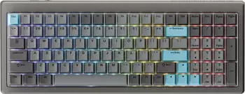 Ducky Cushion 98 Nickel (Shush Red Switch) (US)