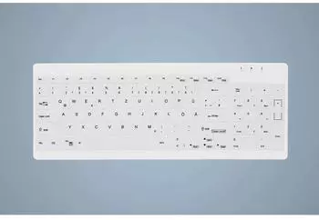 Contour ACTIVE KEY Hygiene Compact Ultraflat Tastatur CH-Layout (AK-C7012F-U1-W/CH)