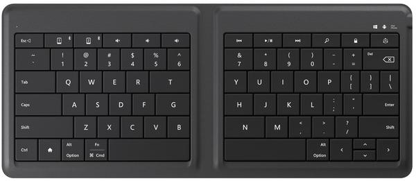 Allgemeine Daten & Ausstattung Microsoft Universal Foldable Keyboard