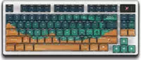 MSI Gaming-Tastatur "FORGE GK600 TKL WIRELESS MARS" (USB-Anschluss verstellbare