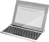 LogiLink ID0107 Bluetooth Tastatur für iPad, schwarz