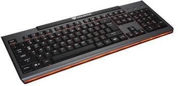 Cougar 200K Tastatur, US Layout - schwarz
