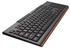 Cougar 200K Tastatur, US Layout - schwarz