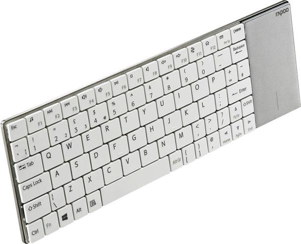 Wireless Tastatur Ausstattung & Bewertungen Rapoo E2710 white