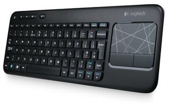 Logitech K400 Wireless Touch Keyboard UK schwarz (920-003116)