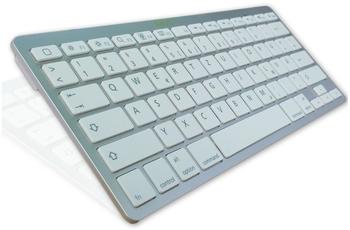 Bluetooth Tastatur weiß