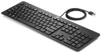 HP USB Slim Business Tastatur UK schwarz N3R87AA#ABU