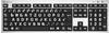 Logickeyboard Slimline-Tastatur »XL-Print White on Black DE (PC/Slim)«,
