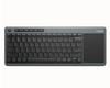 rapoo 16933, Rapoo K2600 - Schwarz Drahtlose Multimedia-Tastatur