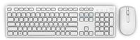 Dell KM636 Bluetooth QWERTY Englisch Weiß - Tastaturen (Bluetooth, QWERTY, Englisch, Kabellos, PC/server, Standard)