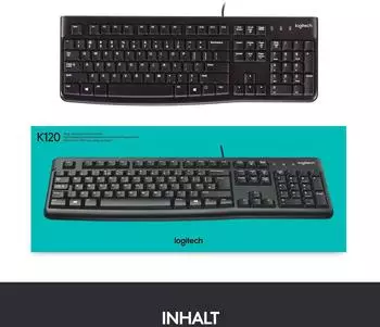 Logitech K120 DE (black) – Entdecken Sie die Vielseitigkeit der Logitech K120 DE (black)