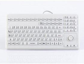 Gett InduKey InduProof Advanced Tastatur US grau (KG17204)