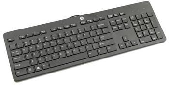 HP Tastatur USB Italienisch Schwarz