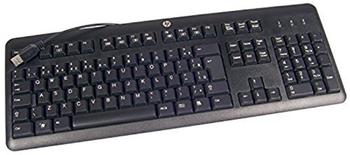 HP USB Tastatur FR schwarz (672647-053)