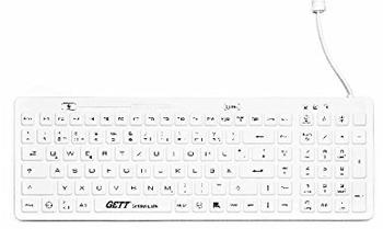 Gett KG24229 Tastatur USB Deutsch weiß